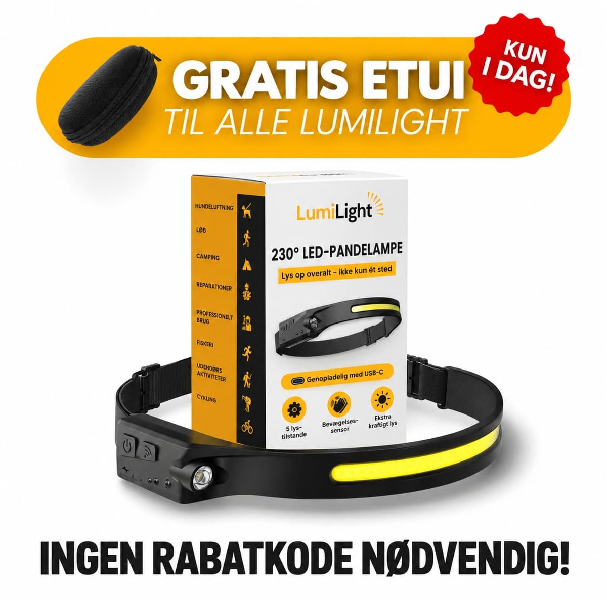 LumiLight™ LED-pandelampe
